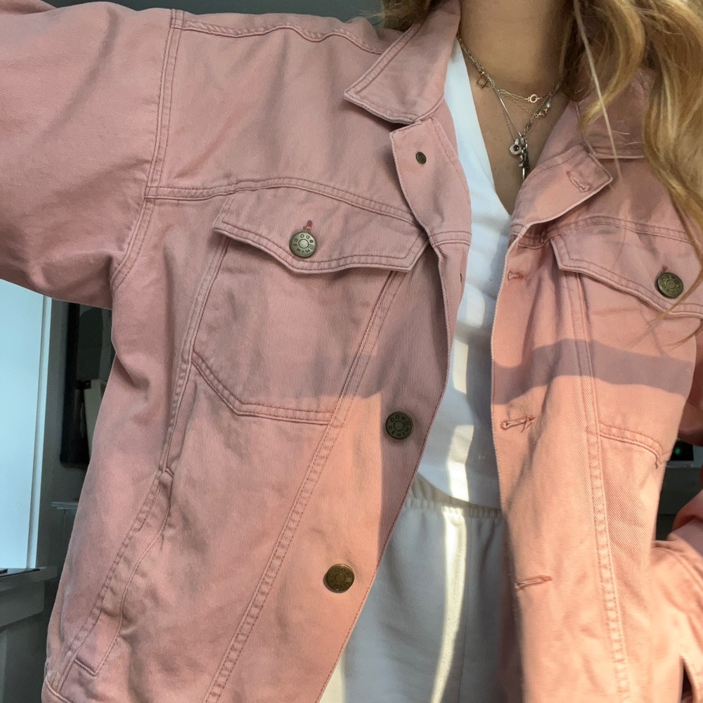 Pink denim jacket - Picture 4 of 4